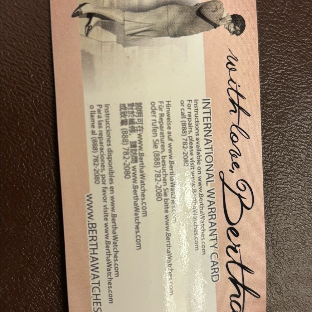 Bertha Gold Rectangular Women's Watch - image 3